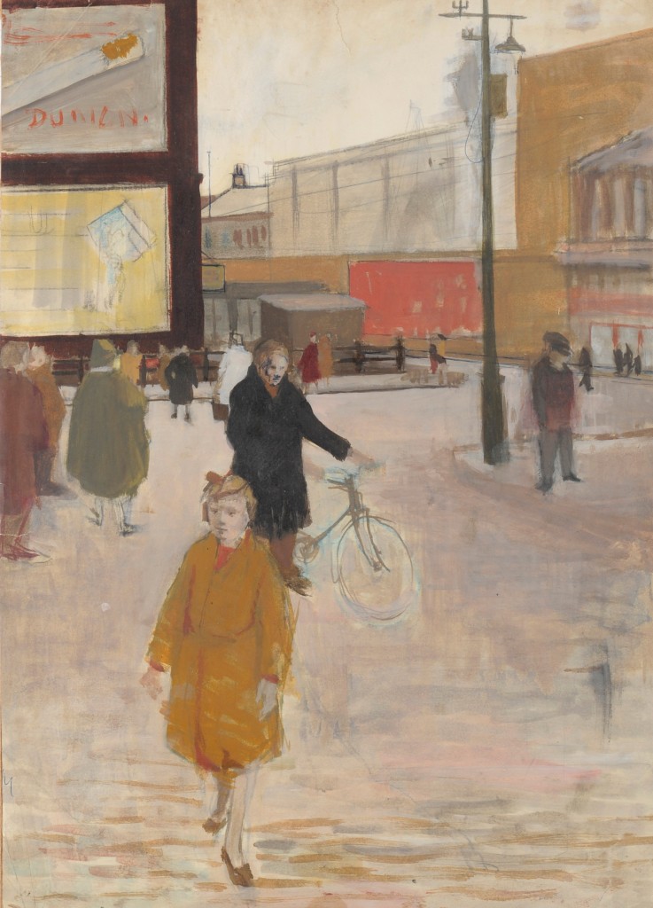 FAWCETT, David, Street Scene, Tennants