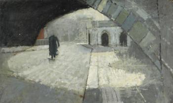 FAWCETT, David. Bradford Street Scene in Winter