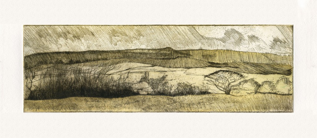 HINDMARCH, Brian Nefield-Ilkley-Etching-95x295mm1