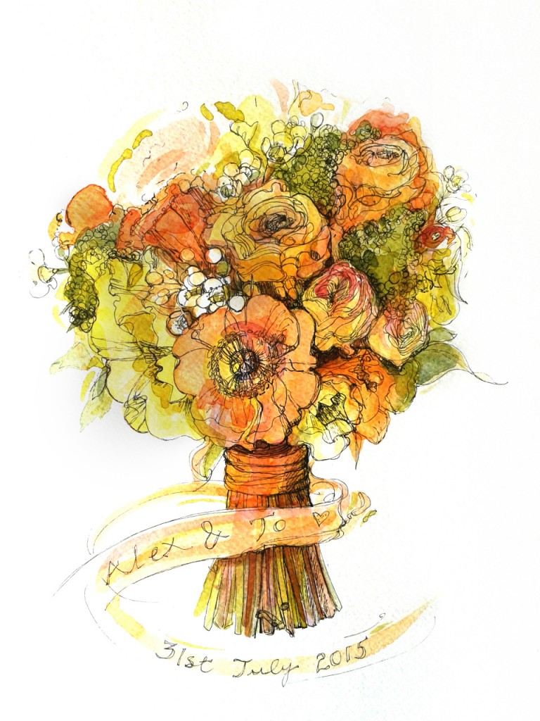DAVIES, Ann. Wedding Bouquet