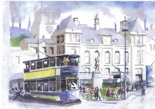 HANSON, Barry Langford. Forster Square.