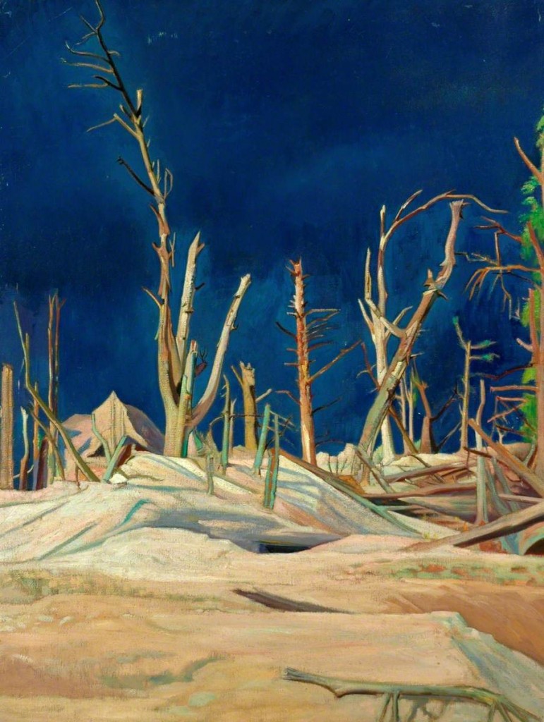 Rothenstein, William; Blasted Trees; Bradford Museums and Galleries; http://www.artuk.org/artworks/blasted-trees-23669