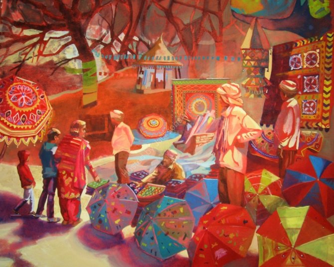 BUMBY, Pamela. Parasol Seller